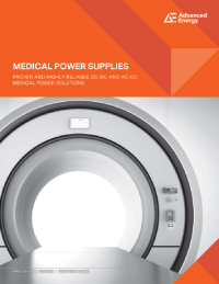 Healthcare Power Supplies Catalogue