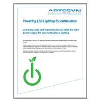 Powering LED Lighting for Horticulture